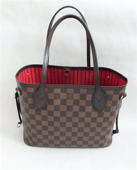 louis vuitton neverfull pm damier|louis vuitton checkered bag.